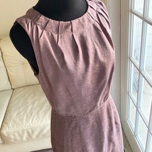 LOFT Soft Purple Lilac Purple Sheath Dress Size 6